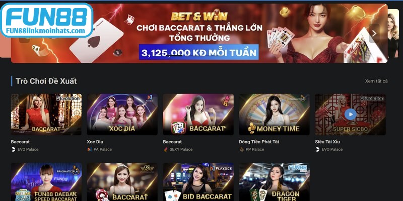 Đánh giá tổng quan về sân chơi trực tuyến FUN88 